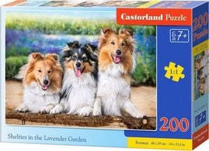 Castorland Puzzle 200 Shelites in Garden 1