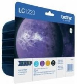 Tusz Brother tusz oryginalny Ink LC-1220 Value Pack (LC1220VALBPDR) 1