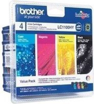 Tusz Brother tusz oryginalny LC-1100HY Value Pack (LC1100HYVALBPDR) 1
