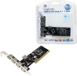 Kontroler LogiLink PCI - 5x USB 2.0 (PC0028) 3