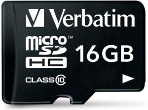 Karta Verbatim Premium MicroSDHC 16 GB Class 10 UHS-I/U1  (44082) 1