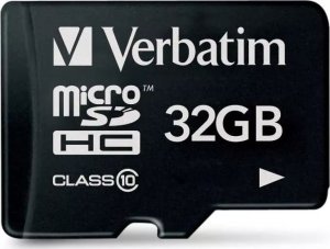 Karta Verbatim Prem300x MicroSDHC 32 GB Class 10  (44013) 1