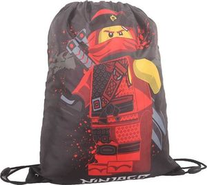 LEGO Plecak / Worek ze sznurkami LEGO Ninjago Kai 10105-05 Czerwony uniwersalny 1