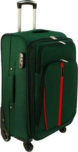 Pellucci Średnia walizka PELLUCCI RGL S-020 M Zielona uniwersalny 1