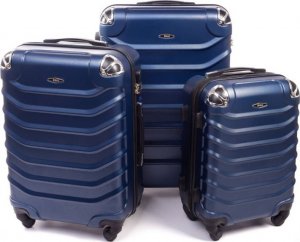 Pellucci RGL 730 Zestaw 3 walizek granatowe 1