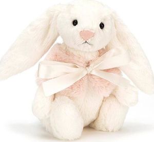 Jellycat Królik kremowy z narzutką 18cm 1