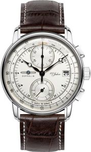 Zegarek Zeppelin męski 100 Jahre 8670-1 Quarz srebrny 1