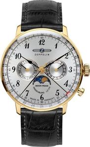 Zegarek Zeppelin LZ129 Hindenburg 7038-1 Quarz Srebrny (258892) 1