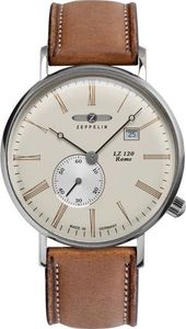 Zegarek Zeppelin męski LZ120 Rome 7134-5 Quarz beżowy 1