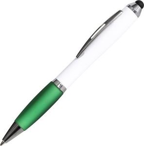 Upominkarnia Długopis dotykowy  San Rafael 10 szt, Zielony/Biały 1