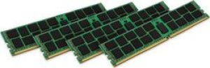 Pamięć serwerowa Kingston 64GB DDR4 (4x16GB) 2133MHz CL15 ECC REG kit (KVR21R15D4K4/64) 1