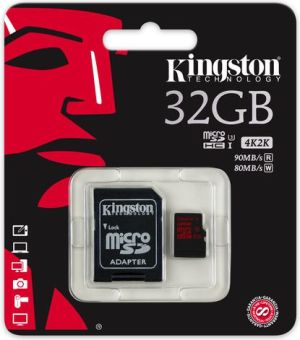 Karta Kingston MicroSDHC 32 GB  (SDCA3/32GB) 1