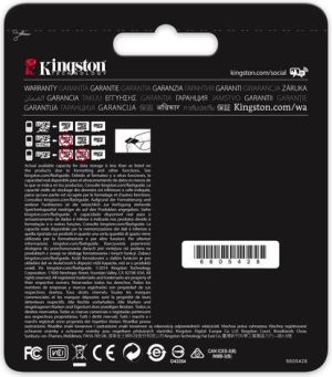 Karta Kingston MicroSDXC 64 GB  (SDCA3/64GB) 2