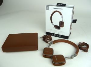 Słuchawki Harman Kardon Sohoab Brązowe 5