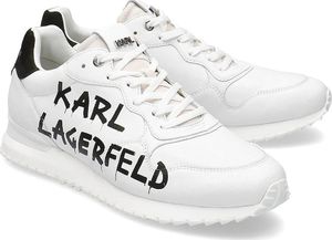 Karl Lagerfeld Buty męskie Velocitor II białe r. 44 (KL52915 010) 1