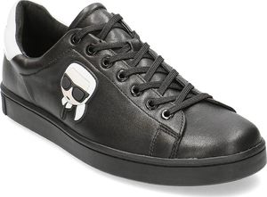 Karl Lagerfeld Buty męskie Kourt czarne r. 42 (KL51209 00X) 3