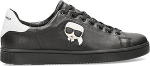 Karl Lagerfeld Buty męskie Kourt czarne r. 42 (KL51209 00X) 5