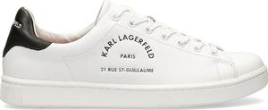 Karl Lagerfeld Buty męskie Kourt białe r. 40 (KL51241 011) 5