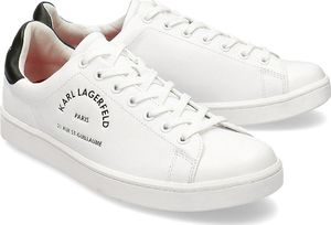 Karl Lagerfeld Buty męskie Kourt białe r. 42 (KL51241 011) 1