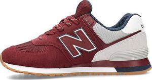 New Balance Buty męskie 574 bordowe r. 41.5 (ML574GRD) 4