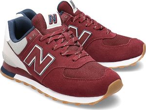 New Balance Buty męskie 574 bordowe r. 43 (ML574GRD) 1