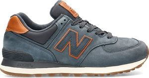 New Balance Buty męskie 574 niebieskie r. 45 (ML574NBD) 5
