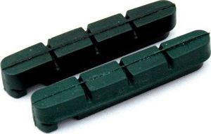 Clarks Wkładki hamulcowe CLARK'S CPS201 SZOSA (Shimano, Campagnolo, Do Obręczy Ceramicznych) 52mm zielone uniwersalny 1