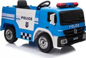Super-Toys POLICJA, WSPOMAGANIE KIEROWNICY, MIĘKKIE ŚWIECĄCE KOŁA, FUNKCJA BUJANIA/SX1818 uniwersalny 1