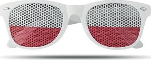 Upominkarnia Okulary przeciwsłoneczne FLAG FUN  Biały 1
