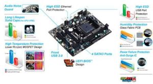 Płyta główna Gigabyte GA-F2A68HM-S1 6