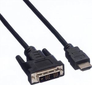 Kabel Value HDMI - DVI-D 2m czarny 1