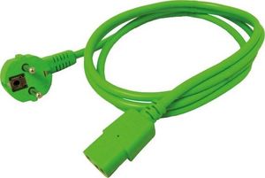 Kabel zasilający Roline ROLINE Kabel zasilający do monitora IEC 320-C13 1.8m zielony 2