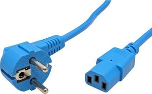 Kabel zasilający Roline ROLINE Kabel zasilający do monitora IEC 320-C13 1.8m niebieski 1
