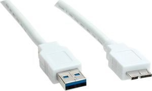 Kabel USB RBLINE USB-A - 1.8 m Szary 1