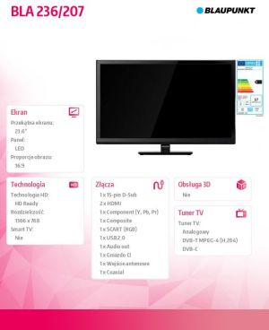 Telewizor Blaupunkt LED 23.6'' HD Ready 2