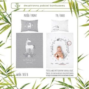 Detexpol  Pościel Bambusowa Dziecięca Idylla 3037B 90x120 2 części 2