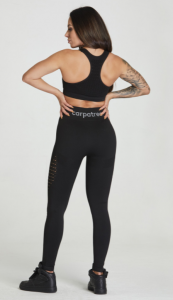 Carpatree Biustonosz sportowy Phase Black r. XS 2