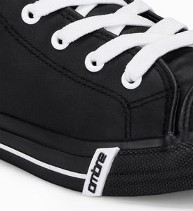 Ombre Trampki męskie za kostkę T330 - czarne 45 5