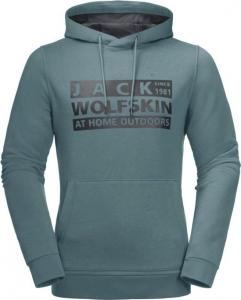 Jack Wolfskin Bluza męska Brand Hoody M north atlantic r. XL (1709201-1159) 1