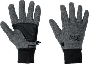 Jack Wolfskin Rękawice unisex Stormlock Knit Glove phantom r. S (1900923-6350) 1