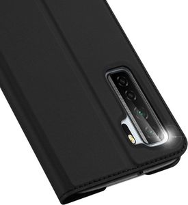 Dux Ducis DUX DUCIS Skin Pro kabura etui pokrowiec z klapką Huawei P40 Lite / Nova 7i / Nova 6 SE czarny uniwersalny 3