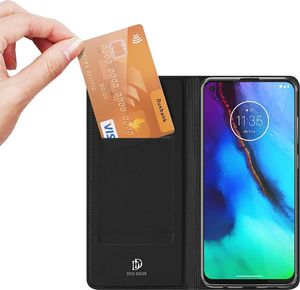 Dux Ducis DUX DUCIS Skin Pro kabura etui pokrowiec z klapką Motorola Moto G Stylus / Motorola Moto G Pro czarny uniwersalny 2