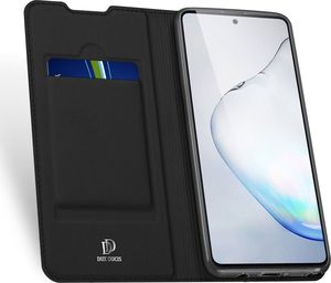 Dux Ducis DUX DUCIS Skin Pro kabura etui pokrowiec z klapką Samsung Galaxy Note 10 Lite czarny uniwersalny 3