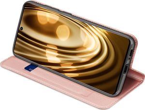 Dux Ducis DUX DUCIS Skin Pro kabura etui pokrowiec z klapką Samsung Galaxy S10 Lite różowy uniwersalny 16