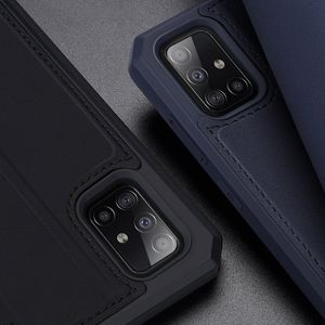 Dux Ducis DUX DUCIS Skin X kabura etui pokrowiec z klapką Samsung Galaxy A51 czarny uniwersalny 12