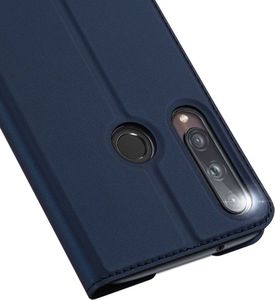 Dux Ducis DUX DUCIS Skin Pro kabura etui pokrowiec z klapką Huawei P40 Lite E niebieski uniwersalny 3