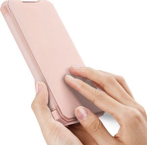 Dux Ducis DUX DUCIS Skin X kabura etui pokrowiec z klapką Samsung Galaxy S10 Lite różowy uniwersalny 2