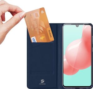 Dux Ducis DUX DUCIS Skin Pro kabura etui pokrowiec z klapką Samsung Galaxy A41 niebieski uniwersalny 2