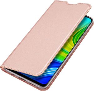 Dux Ducis DUX DUCIS Skin Pro kabura etui pokrowiec z klapką Xiaomi Redmi 10X 4G / Xiaomi Redmi Note 9 różowy uniwersalny 4