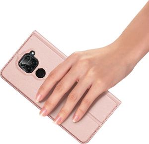 Dux Ducis DUX DUCIS Skin Pro kabura etui pokrowiec z klapką Xiaomi Redmi 10X 4G / Xiaomi Redmi Note 9 różowy uniwersalny 6